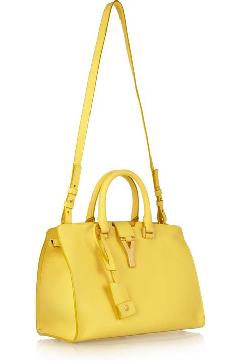 ysl yellow bag